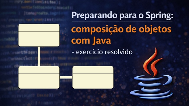 Preparando para o Spring: composição de objetos com Java - exercício resolvido