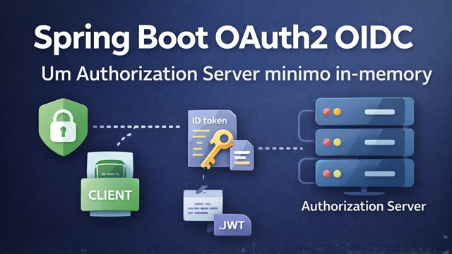 Spring Boot OAuth2 OIDC - um Authorization Server mínimo in-memory